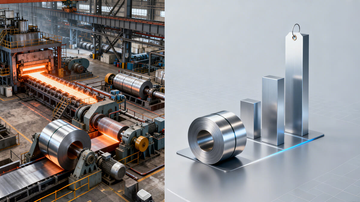 Hot-rolled and Cold-rolled Coil Cost and Price Comparison