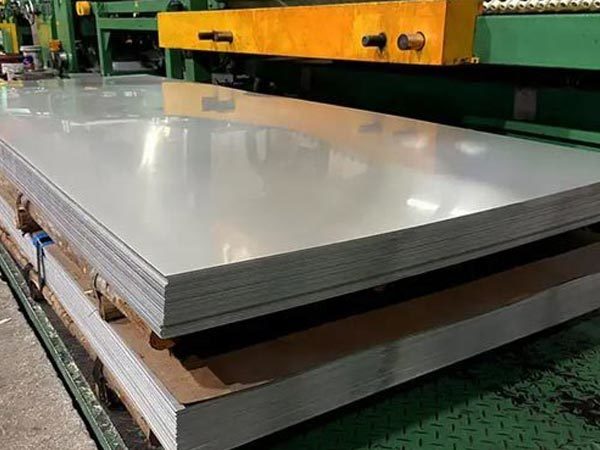 How are steel plates produced?