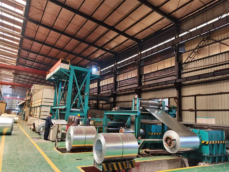 Ironex Continuous Galvalume Steel Coil Production Line